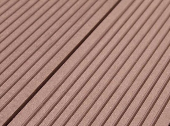 Террасная доска из ДПК Savewood Ornus радиальный распил терракотовый