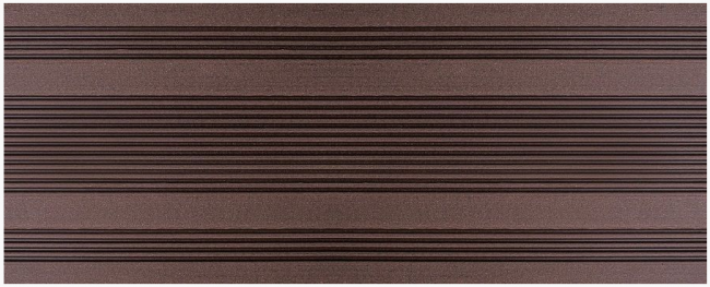 Ступень дпк Ecodeck полнотелая коричневый