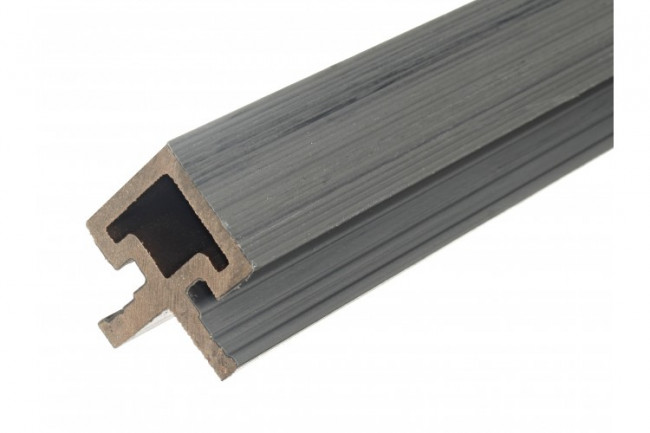 Реечная панель Тимбертекс коэкструзия Cерый микс Реечная панель Тимбертекс коэкструзия Cерый микс